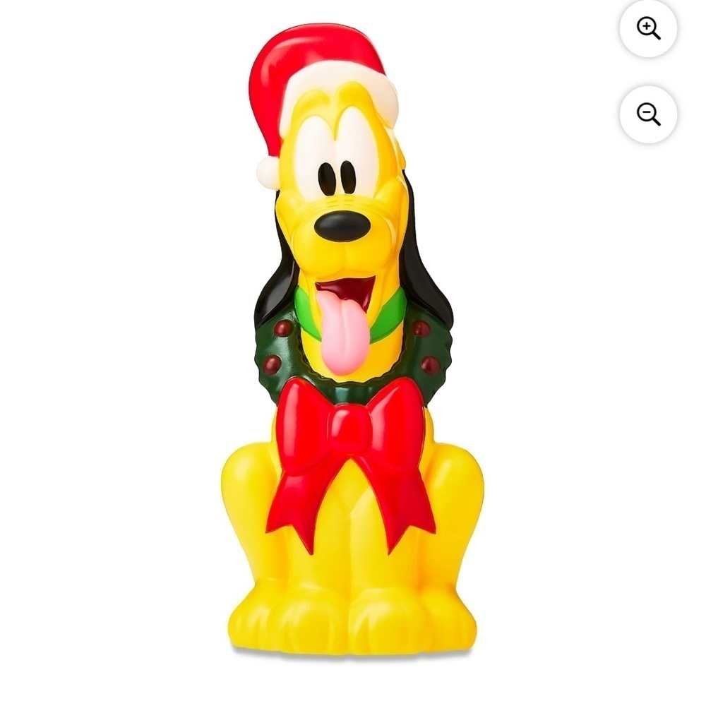 Disney Pluto Dog Mickey Minnie Blow Mold NEW Christmas Decor 24”
